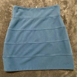 Talula high waisted mini skirt blue 6